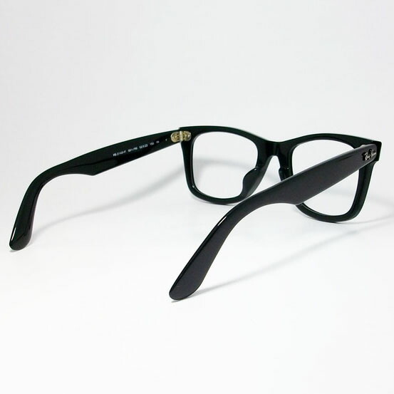 ◇高品質 RayBan レイバン伊達加工 UVカットレンズ付き 眼鏡 メガネ フレームRB2140F-BK-DATE 52サイズ 度付可ブラック  ASIAN FIT automy.global