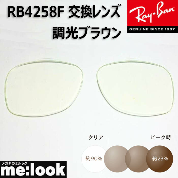 Ray-Ban サングラス RB4258F 調光レンズ 楽天市場】レイバン サングラス 交換レンズ 調光 RB4258F RAYBAN