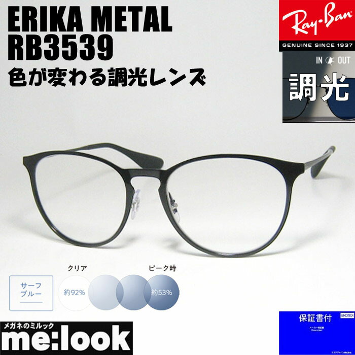 ★RB3539-00219★エリカメタル レイバン サングラス 002/19 Ray-Ban（レイバン） サングラス RB3539-002/19 正規品 RB3539 00219