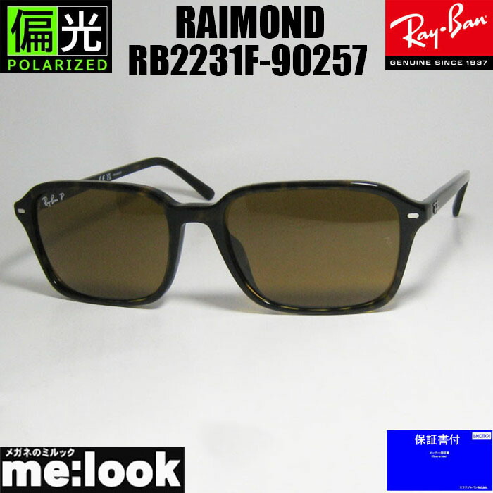 Ray Ban レイバン サングラス　ブラウン系 レイバン公式ストア】 Ray-Ban® RAIMOND サングラス | ハバナ X