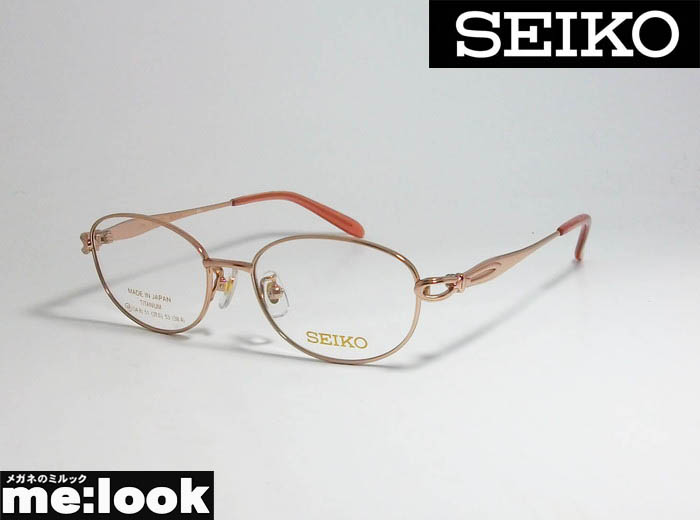 【楽天市場】SEIKO セイコー日本製 made in Japanレディース 眼鏡 メガネ フレームSE4024-PK-53 度付可ピンク