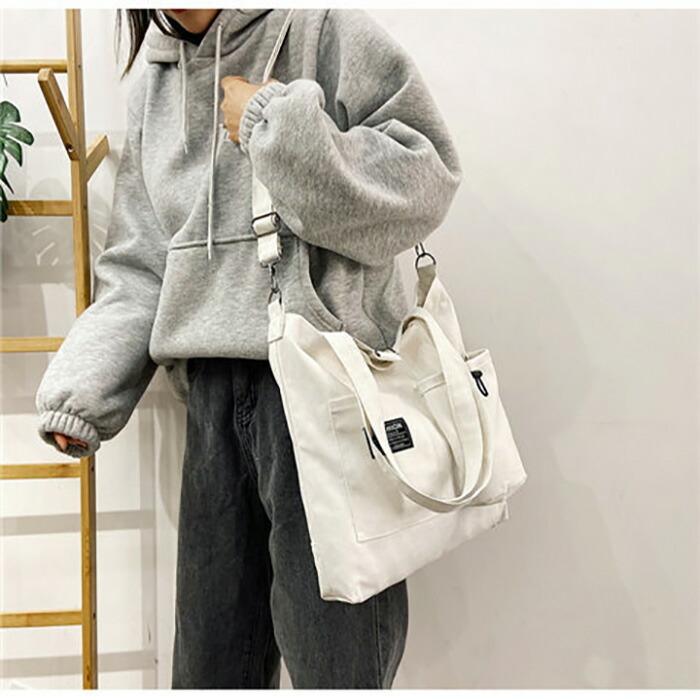 ショルダーバッグ トートバッグ キャンバス リュック 3way 帆布 斜めがけ 定番 かごバッグ レディースバッグ おしゃれ 軽量 シンプル 大容量 通勤バッグ ハンドバッグ 長さ調節可 お出かけ ママ 旅行 通学 エコバッグ 30代 代 アウトドア 中学生 送料無料 全てのアイテム