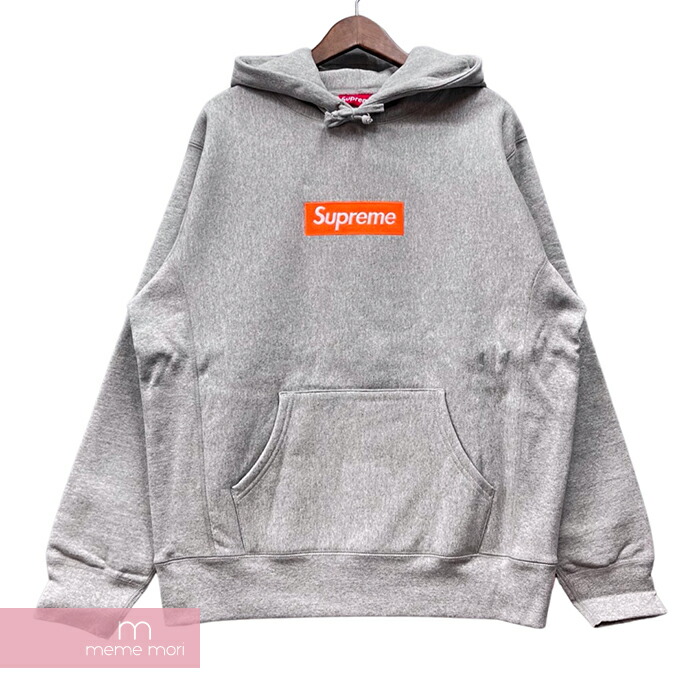 楽天市場】Supreme 2017AW Box Logo Hooded Sweatshirt Heather Gray