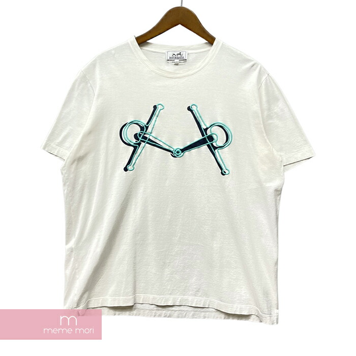 大人気★HERMES Morsプリント Tシャツ 