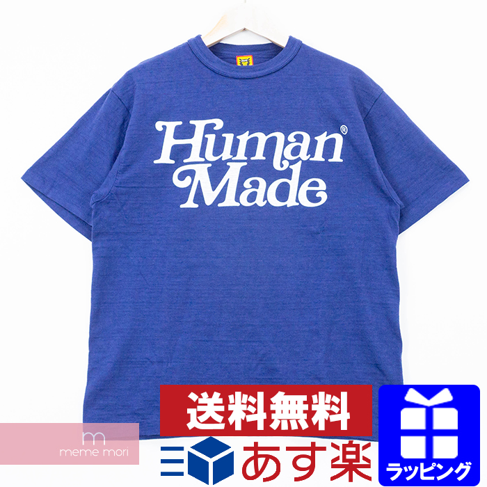 楽天市場 Girls Don T Cry Human Made 19aw T Shirt ガールズドントクライ ヒューマンメイド フロントロゴプリントtシャツ 半袖 カットソー ネイビー サイズl プレゼント ギフト 新古品 Meme Mori