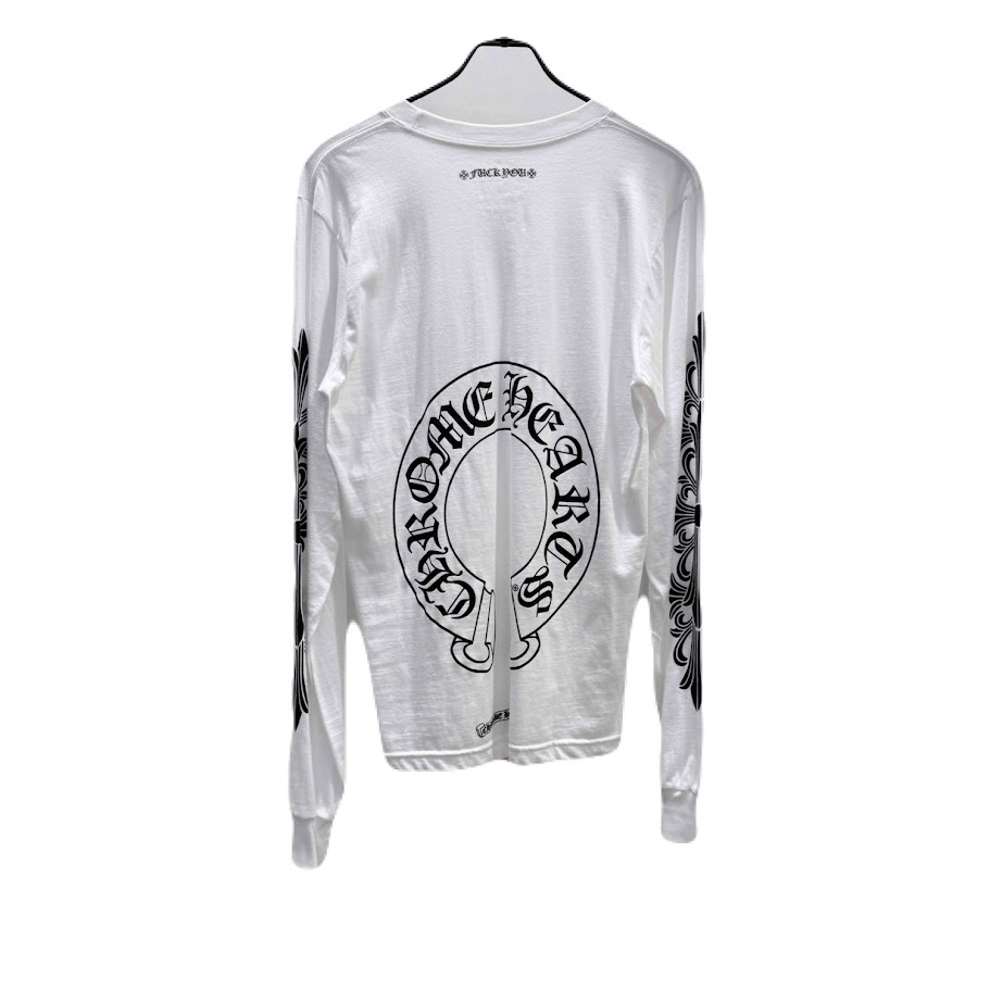 楽天市場】CHROME HEARTS Horseshoe Fuck You L/S Tee クロムハーツ