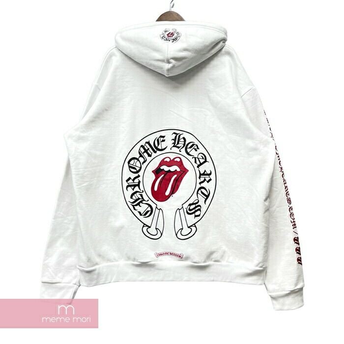 希少品◆コラボ◆Chrome Hearts ローリングストーンズ パーカー CHROME HEARTS クロムハーツ ローリングストーンズ コラボ