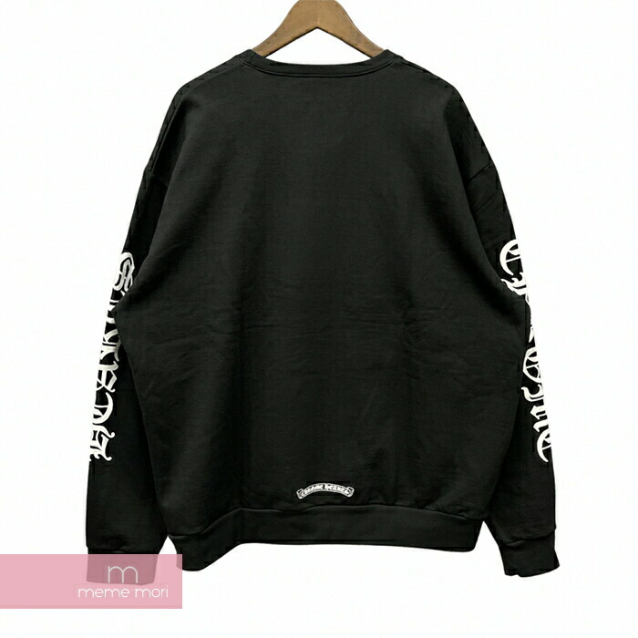 Chrome Hearts ホースシュークルーネックスウェット CHROME HEARTS ホースシュー クルーネック スウェット 袖ロゴ