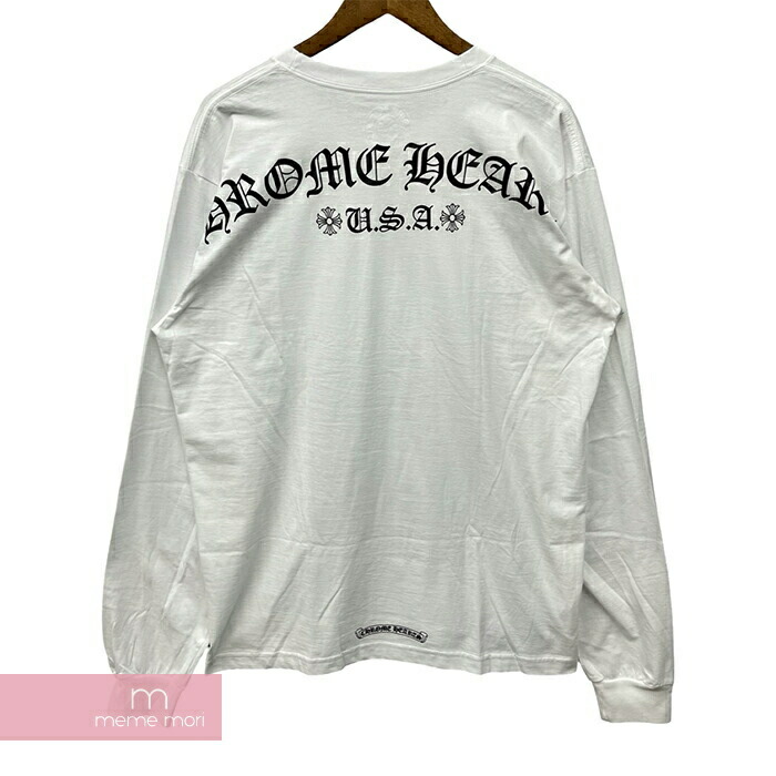 楽天市場】CHROME HEARTS Orange Cemetery Cross LS Tee クロム
