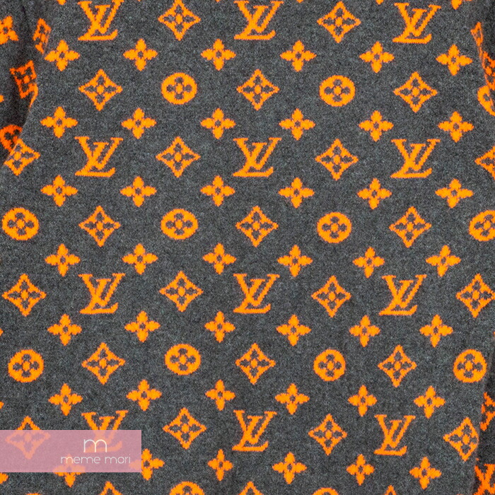 lv half and half monogram crewneck