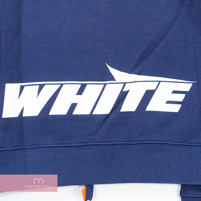 off white blue wing hoodie