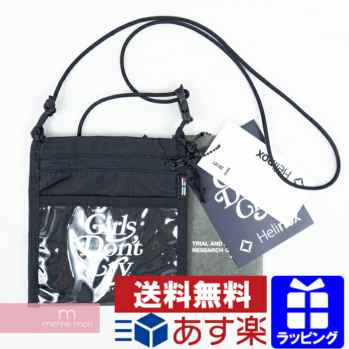 楽天市場 Girls Don T Cry Helinox 19ss Id Case ガールズドントクライ ヘリノックス Idケース パスケース 小物入れ 国内未発売 ブラック 0806 新古品 Meme Mori