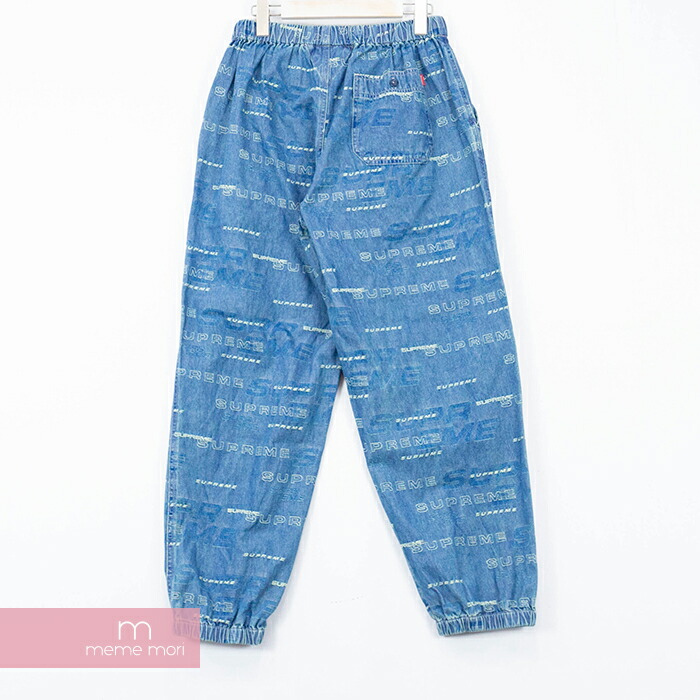 dimensions logo denim skate pant