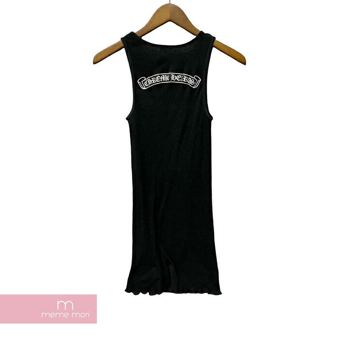 楽天市場】CHROME HEARTS Rib Cross Side Logo Horseshoe Tank Top クロムハーツ リブクロス  サイドレゴ ホースシュータンクトップ ロゴプリント レッド サイズM【240203】【中古-A】【me04】 : meme mori