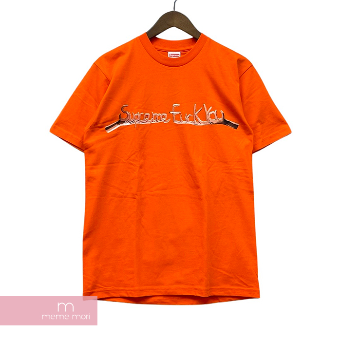 【楽天市場】Supreme 2018AW Fuck You Tee シュプリーム ファックユーTシャツ 半袖カットソー ロゴプリント オレンジ