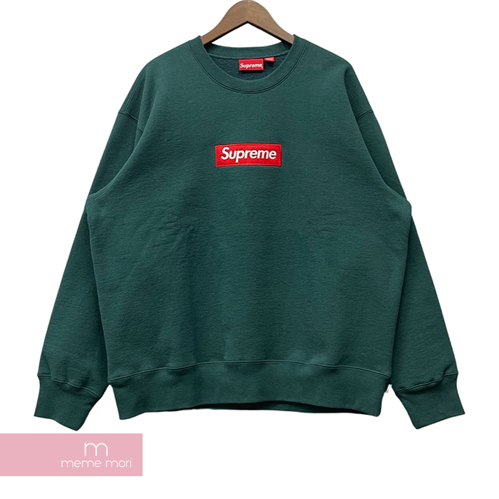 最大41%OFFクーポン Supreme 2022AW Box Logo Crewneck Dark Pine