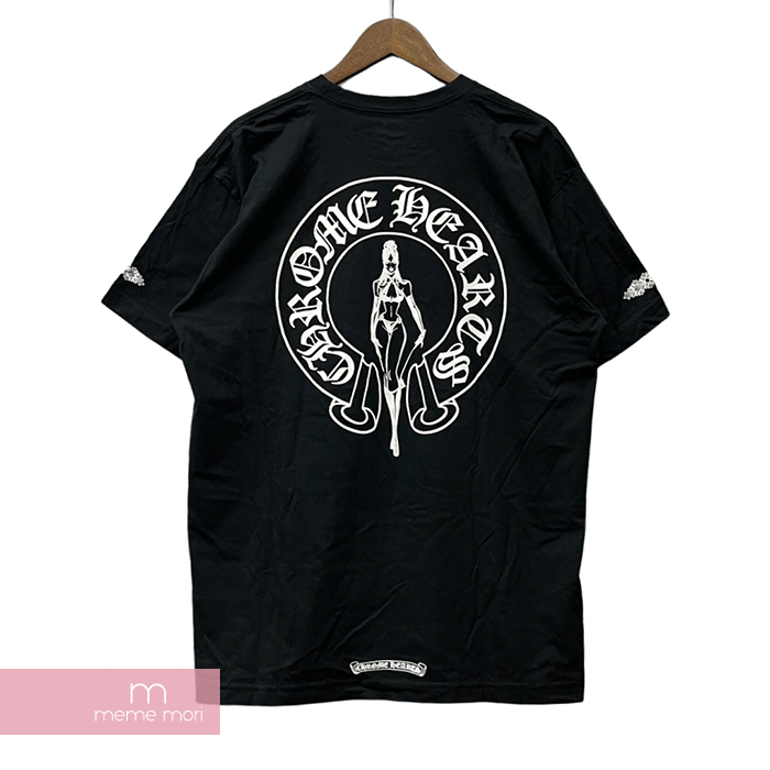 女性に人気！ CHROME HEARTS DAGGER EYE CHART tシャツ XL 黒 aob.adv.br