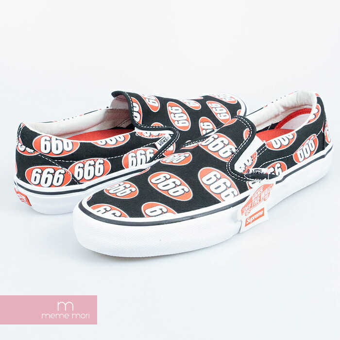 vans slip on x supreme