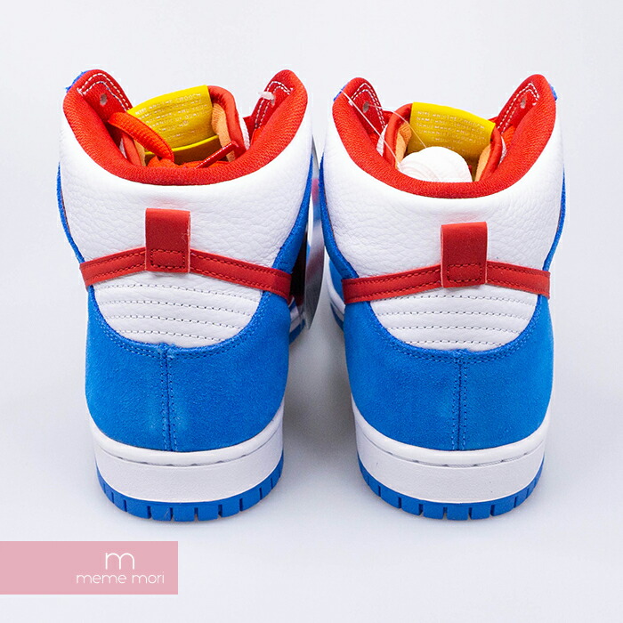 楽天市場 セール Nike Sb aw Dunk High Pro Iso Doraemon Ci2692 400 ナイキsb ダンクハイ ドラえもん ハイカットスニーカー ブルー ホワイト レッド サイズus10 5 28 5cm 0919 新古品 Meme Mori