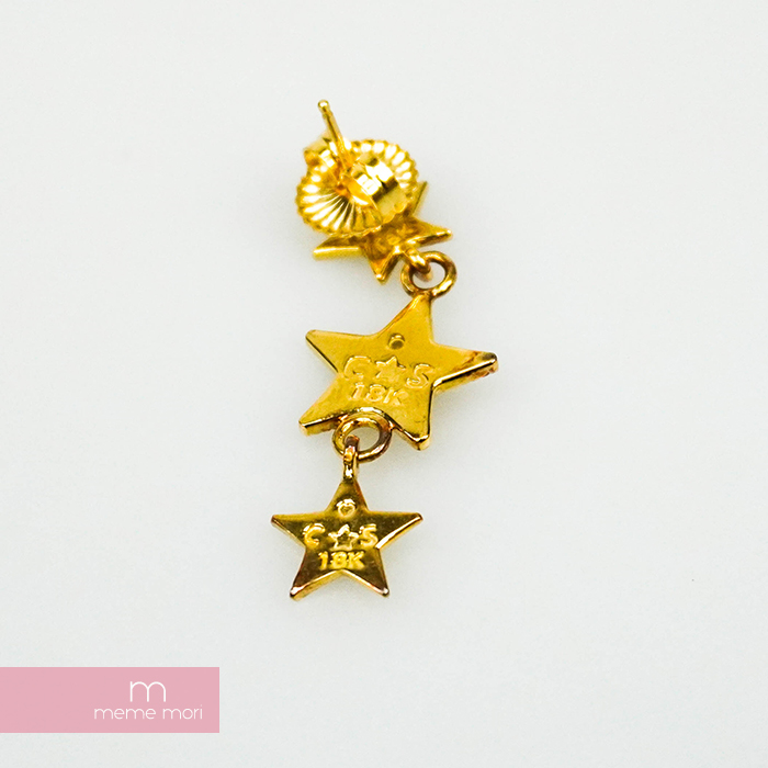 特売 Cody Sanderson 3 Star Dangling Earring 18k コディサンダーソン スリースターダングリングイヤリング ピアス 3グループ 18貨幣 ナバホー アメリカ インディアンジュエリー 従物 ゴールド 中古 B Me04 Cannes Encheres Com