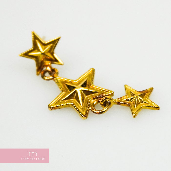 特売 Cody Sanderson 3 Star Dangling Earring 18k コディサンダーソン スリースターダングリングイヤリング ピアス 3グループ 18貨幣 ナバホー アメリカ インディアンジュエリー 従物 ゴールド 中古 B Me04 Cannes Encheres Com