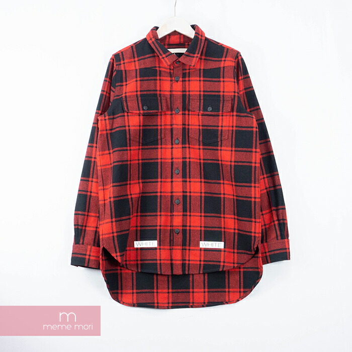 off white 13 flannel