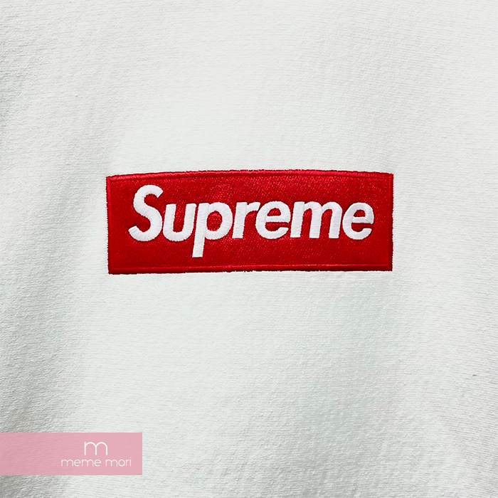 Supreme 2021AW Box Logo Hooded Sweatshirt White シュプリーム