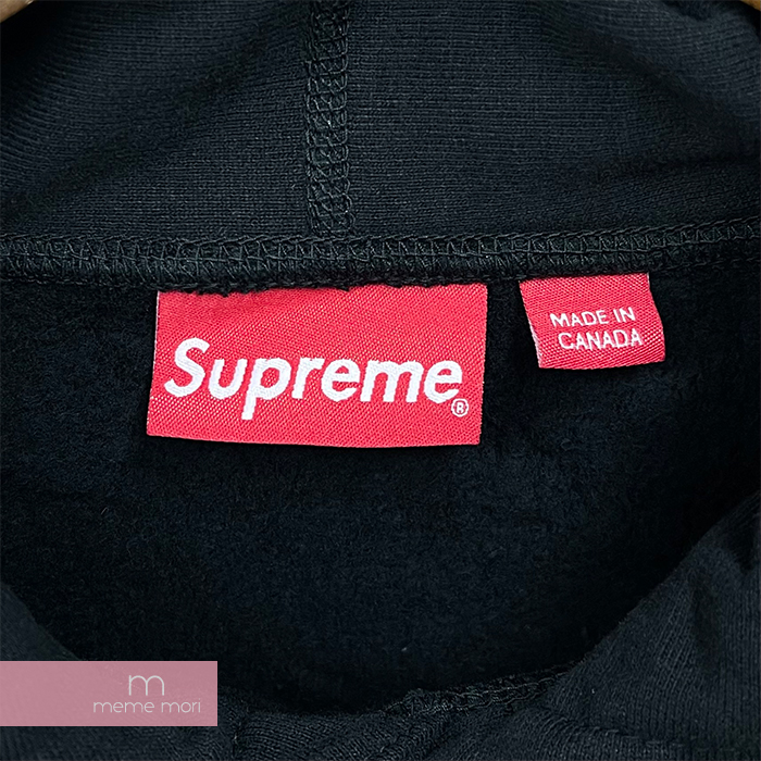 Supreme 2021AW Box Logo Black プルオーバーパーカー Hooded