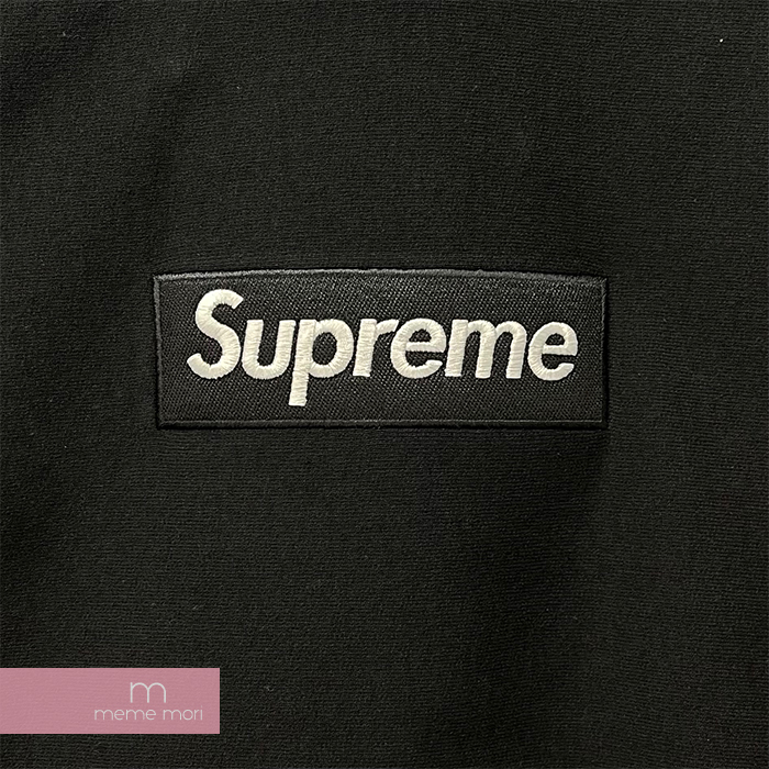 Supreme 2021AW Box Logo Black プルオーバーパーカー Hooded