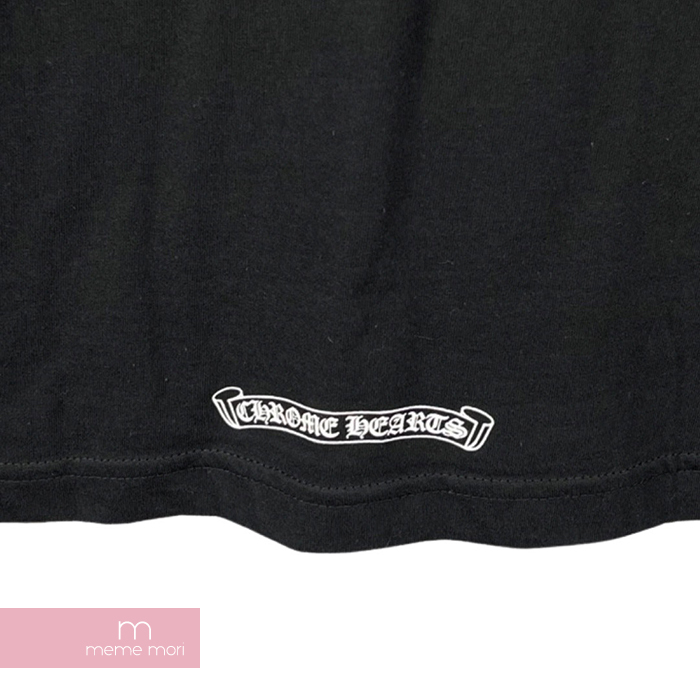 CHROME HEARTS Neck クロムハーツ Tee 半袖カットソー ブラック ポケT