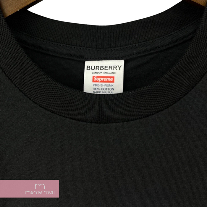 Supreme×Burberry 2022SS Box Logo Tee シュプリーム×バーバリー