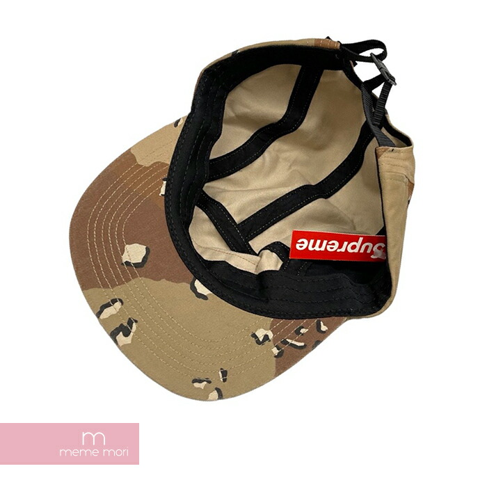 豊富なギフト Supreme 2017AW Side Zip Camp Cap Desert Camo