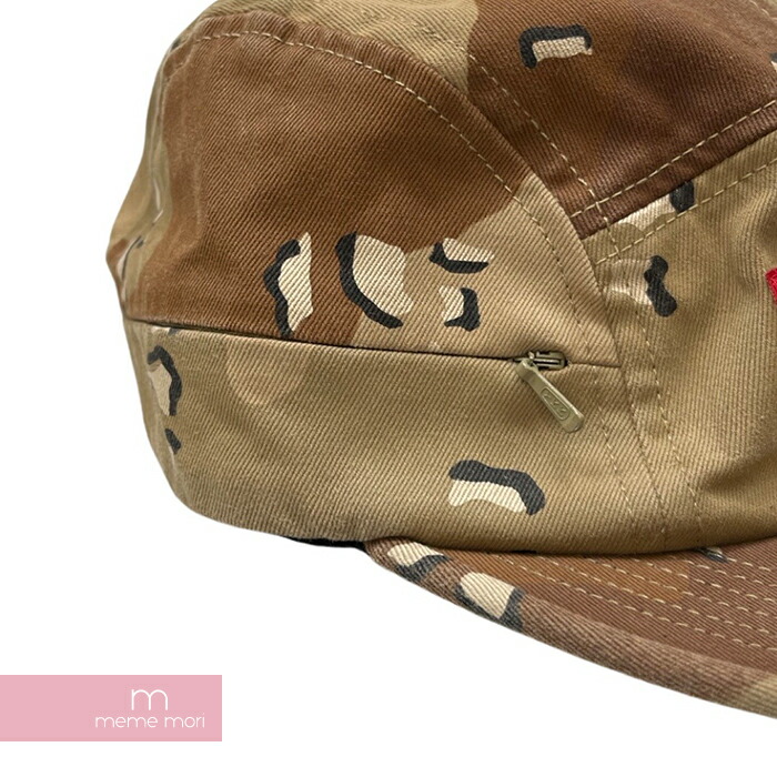 豊富なギフト Supreme 2017AW Side Zip Camp Cap Desert Camo