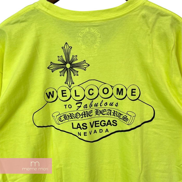 クロムハーツ CHROME HEARTS Tシャツ グリーン ネオン-