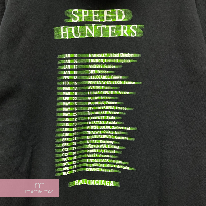 8周年記念イベントが BALENCIAGA 2019SS Speed Hunters Zip Up Hoodie