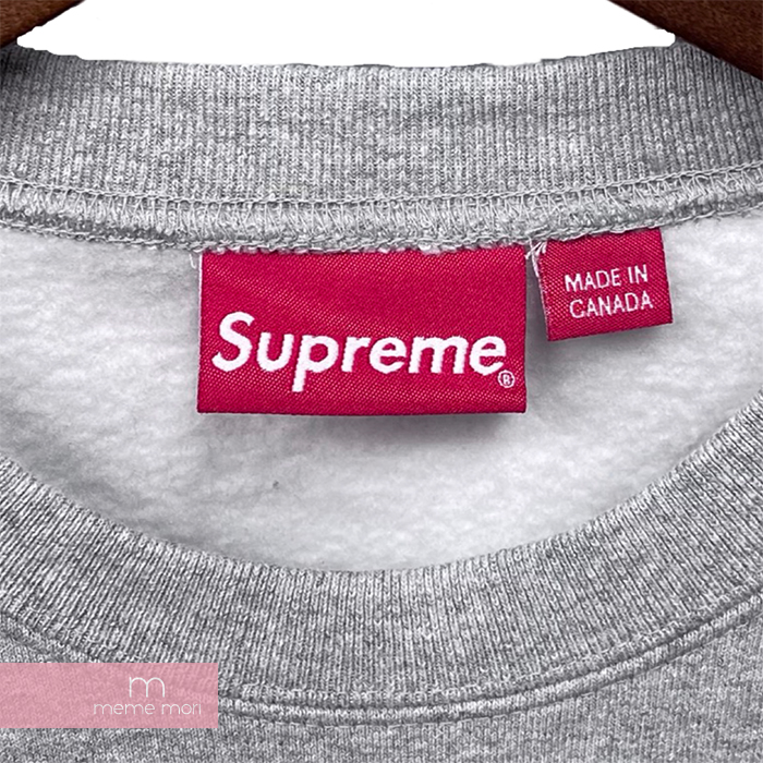 Supreme 2022AW Box スウェットシャツトレーナー ヘザーグレー Heather