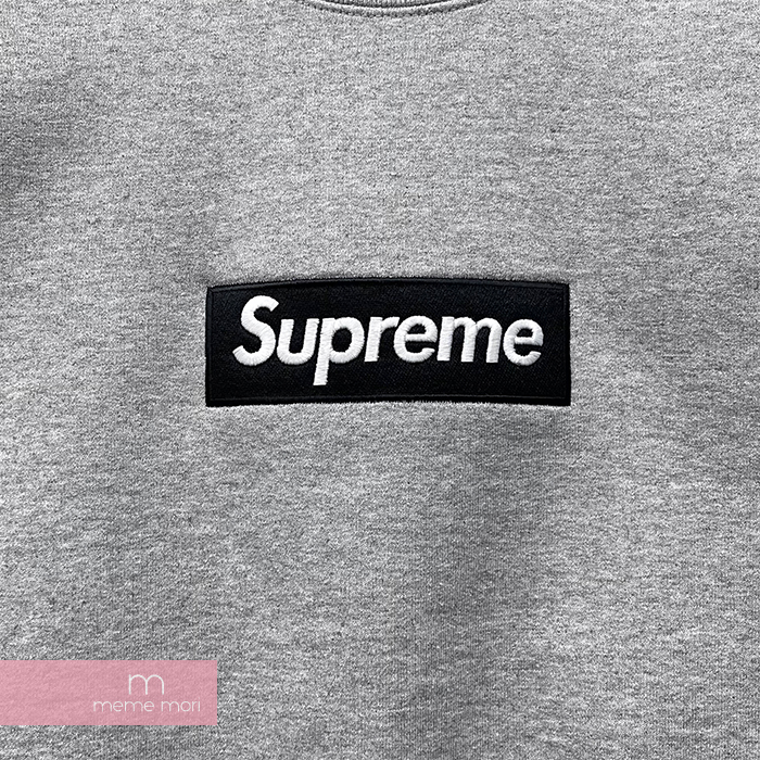 Supreme 2022AW Box スウェットシャツトレーナー ヘザーグレー Heather