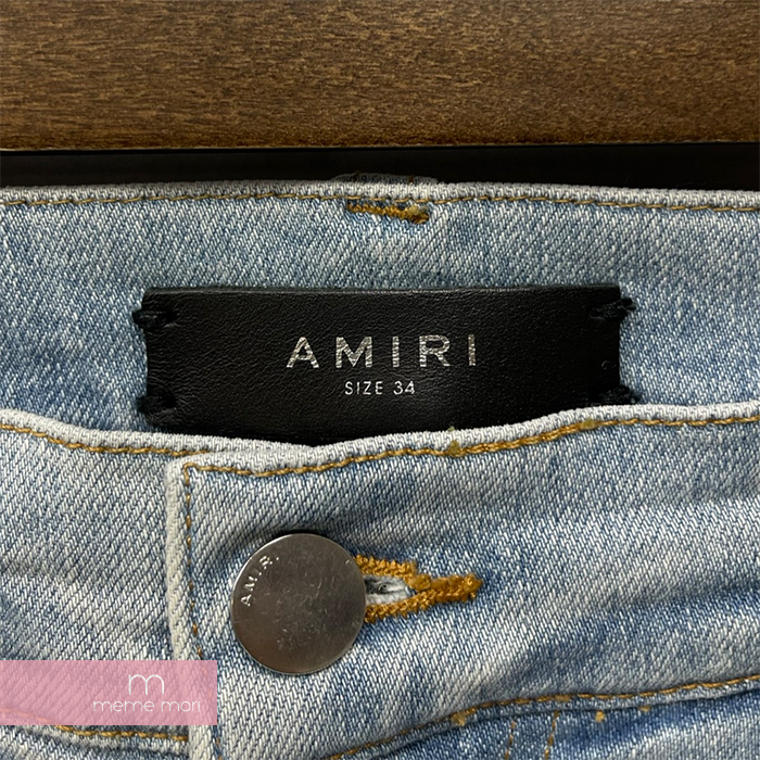 愛用 AMIRI 『AMIRI』アミリ サイドラインドラゴン刺繍トラックロング