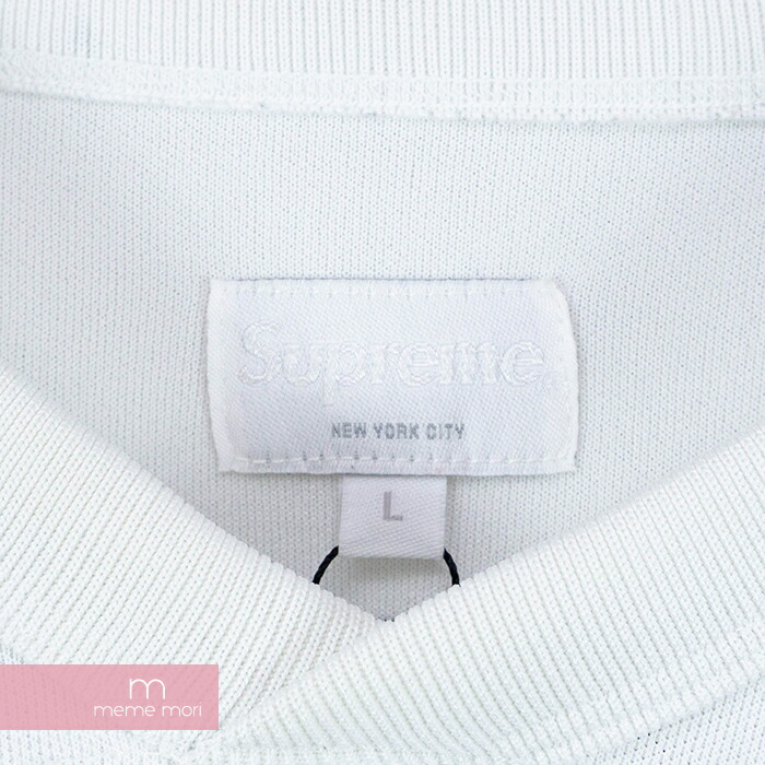 楽天市場 Sale Supreme Ruff Ryders 14aw Hokey Top シュプリーム ラフライダーズ ホッケートップジャージーtシャツ 長袖カットソー ロゴ刺繍 ホワイト サイズl 0326 中古 B Me04 Meme Mori