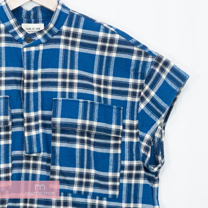 fear of god short sleeve flannel