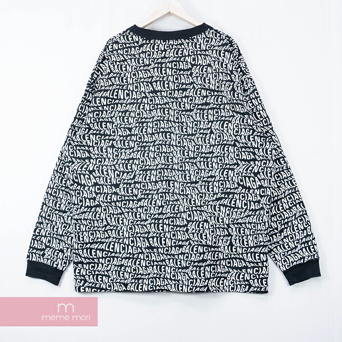新色追加! 【SALE】BALENCIAGA 2019AW Wave Logo L/S Tee 583113 ...