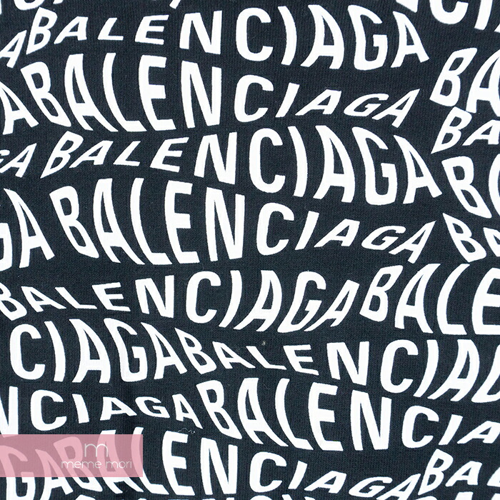 新色追加! 【SALE】BALENCIAGA 2019AW Wave Logo L/S Tee 583113 ...