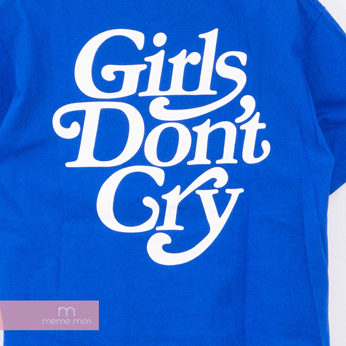 35％割引Lラウンド 値下げGirls Don't Cry ロンT青L Tシャツ⁄カットソー(七分⁄長袖) メンズL
