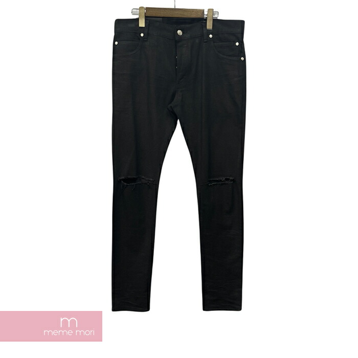 【楽天市場】BALMAIN Slim Fit Jean RH15230D006 バルマン スリムフィットジーンズ デニムパンツ ダメージ加工