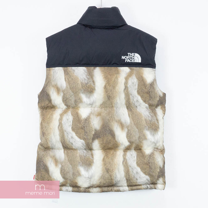 Used Select Shop Meme Mori Supreme X The North Face 13aw Fur Print Nuptse Vest シュプリーム X ノースフェイスファープリントヌプシダウンベストブラウンサイズ S Father S Day Present Gift Rakuten Global Market