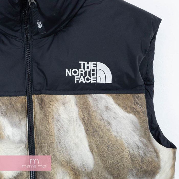 Used Select Shop Meme Mori Supreme X The North Face 13aw Fur Print Nuptse Vest シュプリーム X ノースフェイスファープリントヌプシダウンベストブラウンサイズ S Father S Day Present Gift Rakuten Global Market