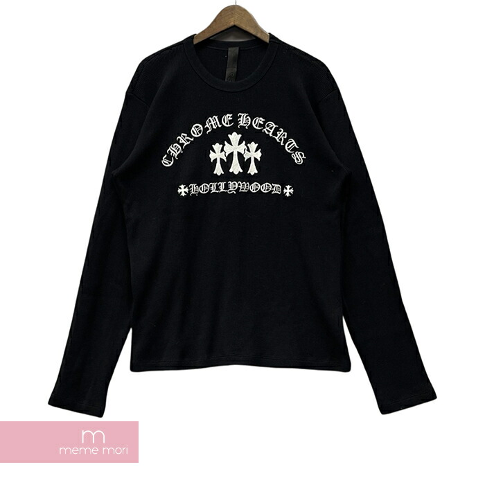 楽天市場】CHROME HEARTS Y NOT Cemetery Cross Thermal L/S Tee クロムハーツ  ワイノットセメタリークロスサーマルロングスリーブTシャツ 長袖カットソー ロンT ワッフル ロゴ刺繍 King Taco キングタコ ブラック  サイズXL【231118】【新古品】【me04】 : meme mori