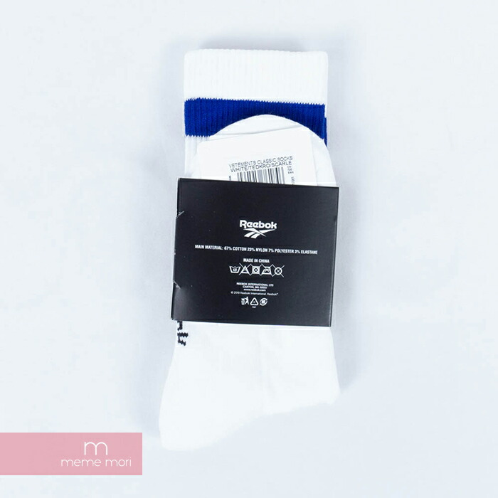 reebok sock size