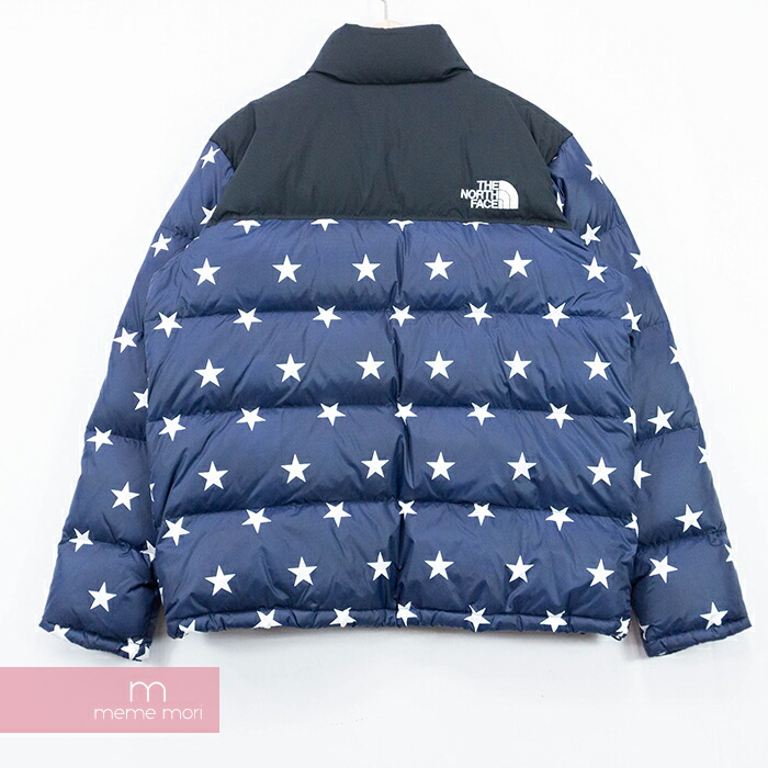 the north face ic nuptse jacket vaporous grey dot print