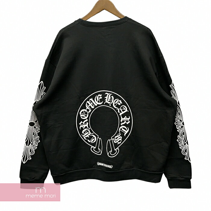 楽天市場】CHROME HEARTS Neck Logo Crewneck Sweatshirt クロムハーツ 